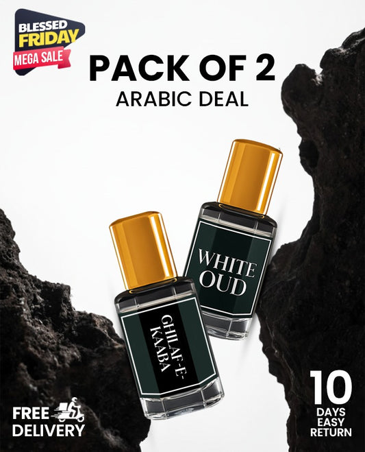 Arabic Duo Attar Deal - Pack Of 2 Attars Deal